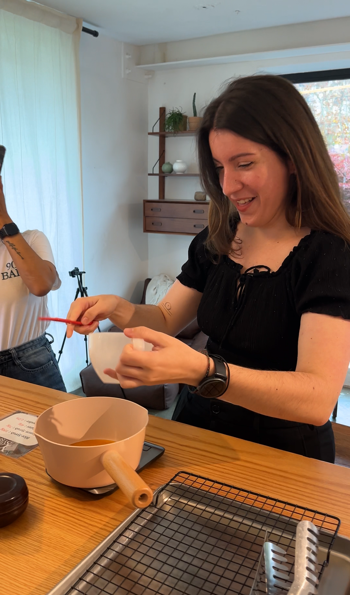 Clase de Yakgwa cookies en Yeonnam-dong